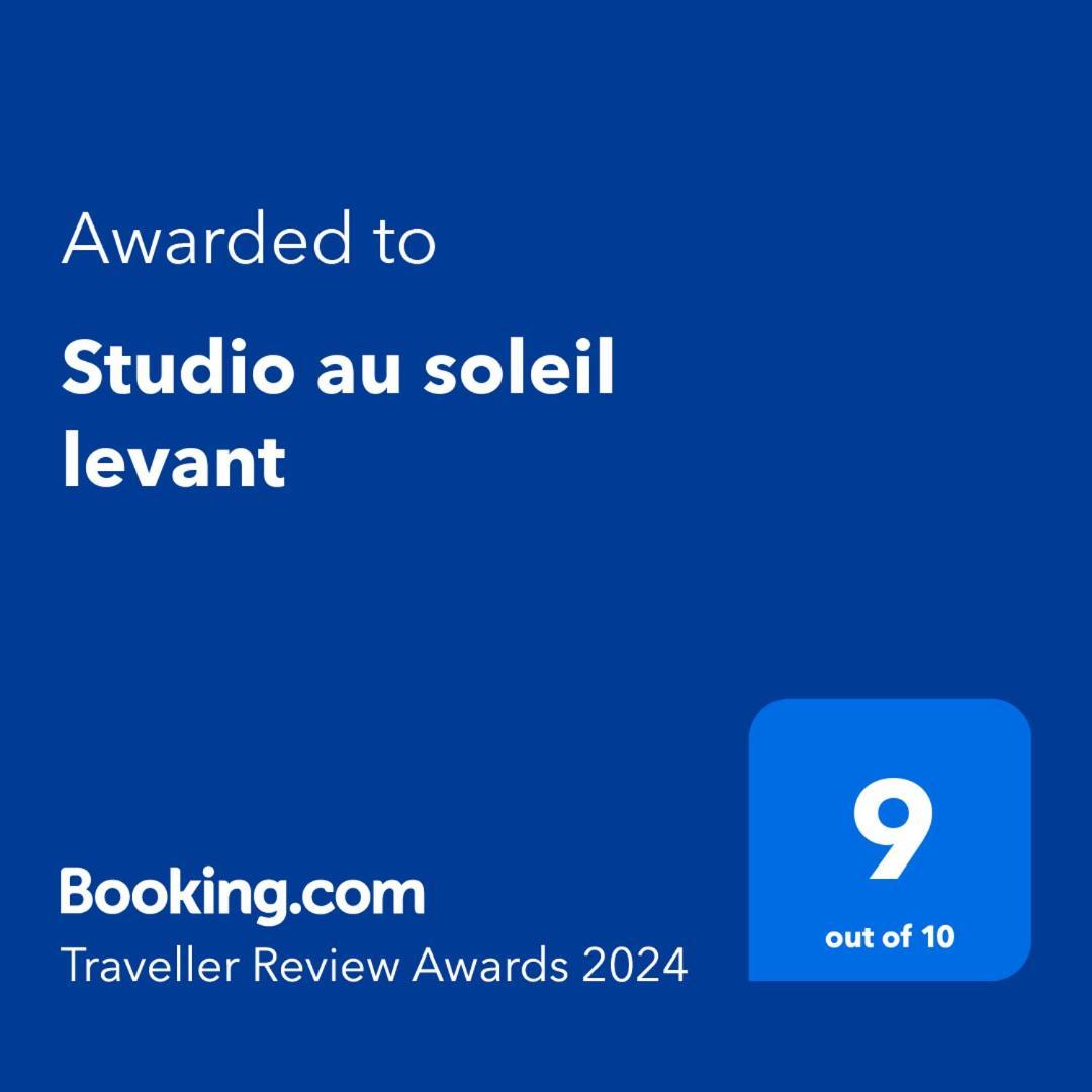 Studio Au Soleil Levant, Avec Piscine La Trinite Εξωτερικό φωτογραφία